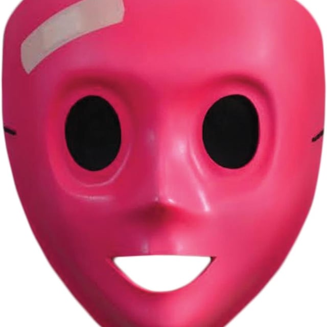 Pink Masked The Purge Pink Bandage Adult Mask | Discount Party Supplies - Discount ...