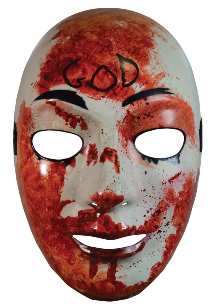 The Purge God Bloody Adult Mask