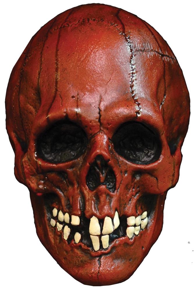 Night Owl Skull Blood Adult Mask
