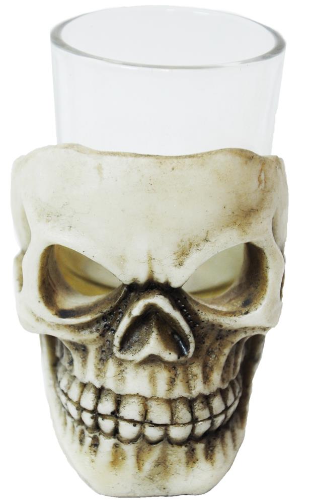 Skull Shot Glass Halloween Costume Accessory