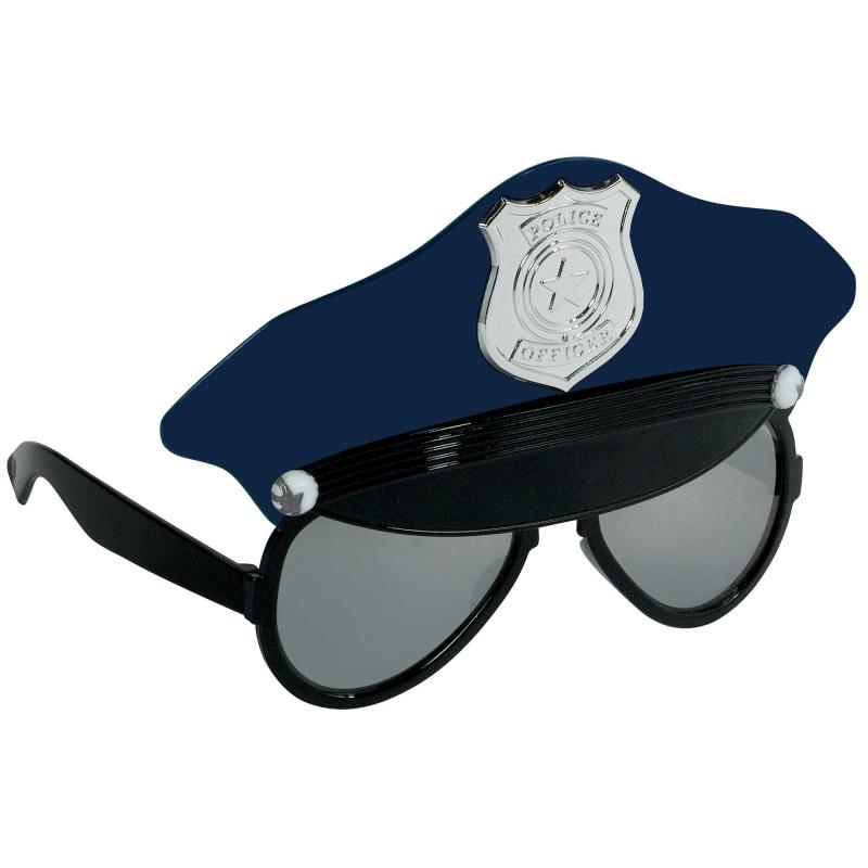 Police Hat Fun Shades Glasses Child Costume Accessory