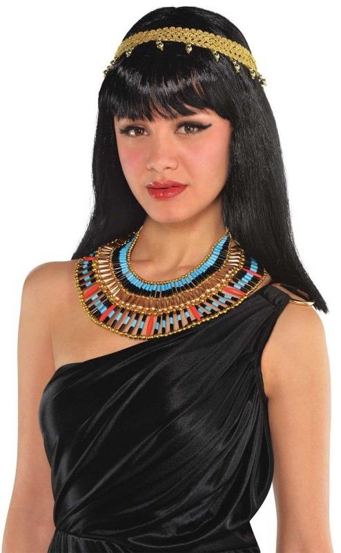 Egyptian Beaded Collar Adult Costume Accessory