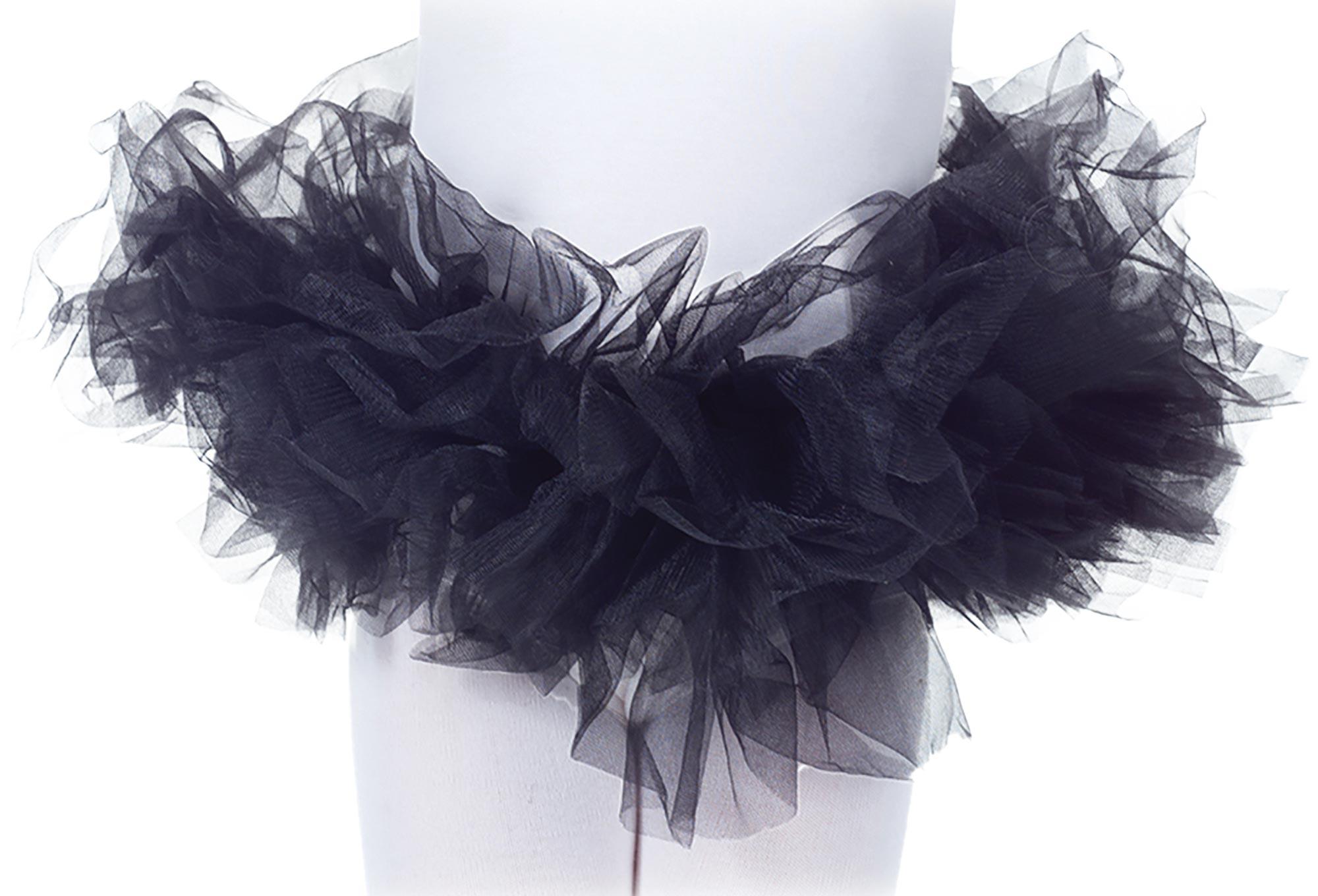 Black Tutu Child Costume Accessory