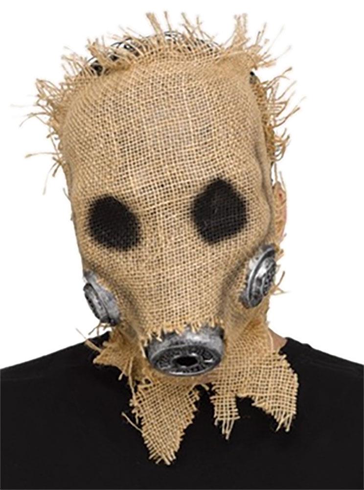 Burlap Horror Gas Adult Mask