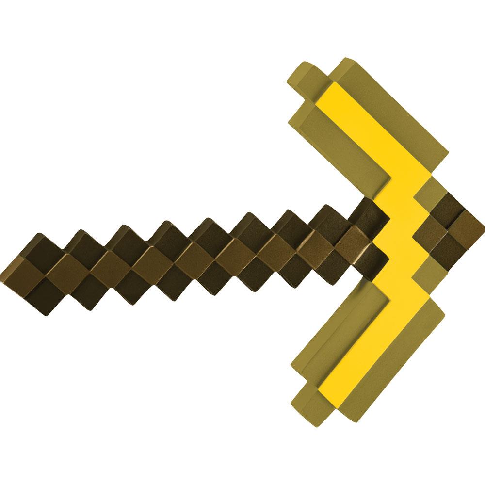 Minecraft Gold Pickaxe Child Costume Accessory