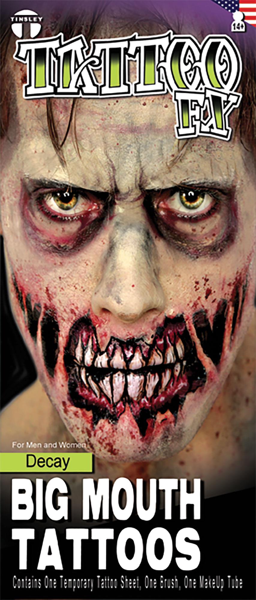Decay Big Mouth Tattoo FX Makeup Kit