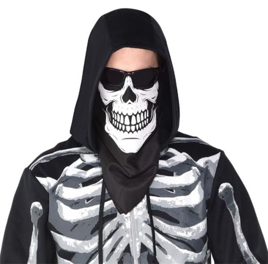 Skull Face Bandana Mask Adult