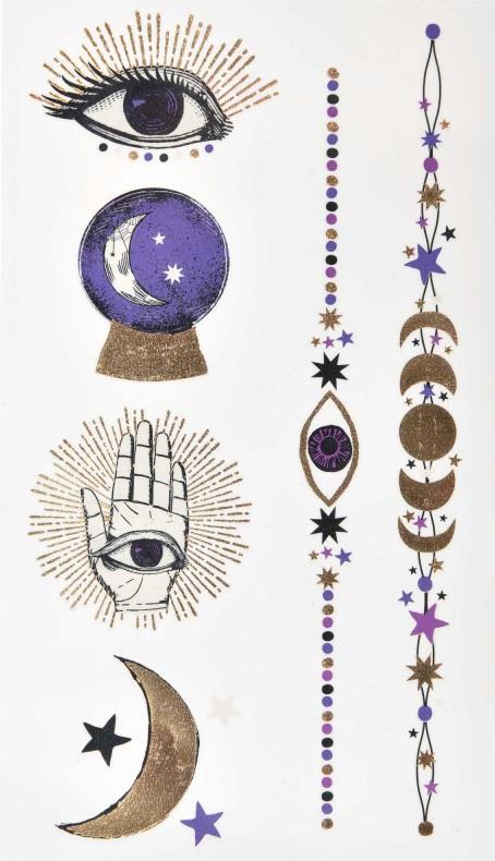 Fortune Teller Tattoo Makeup Kit