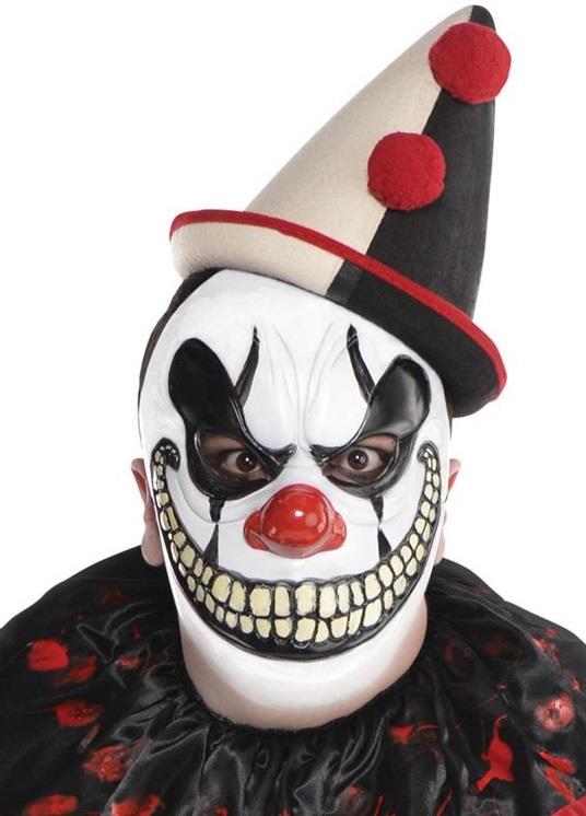 Freak Show Clown Adult Mask