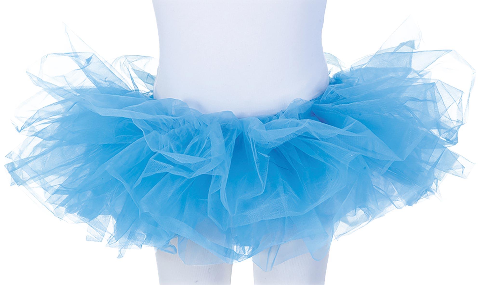 Neon Tutu Child Costume Accessory Neon Blue