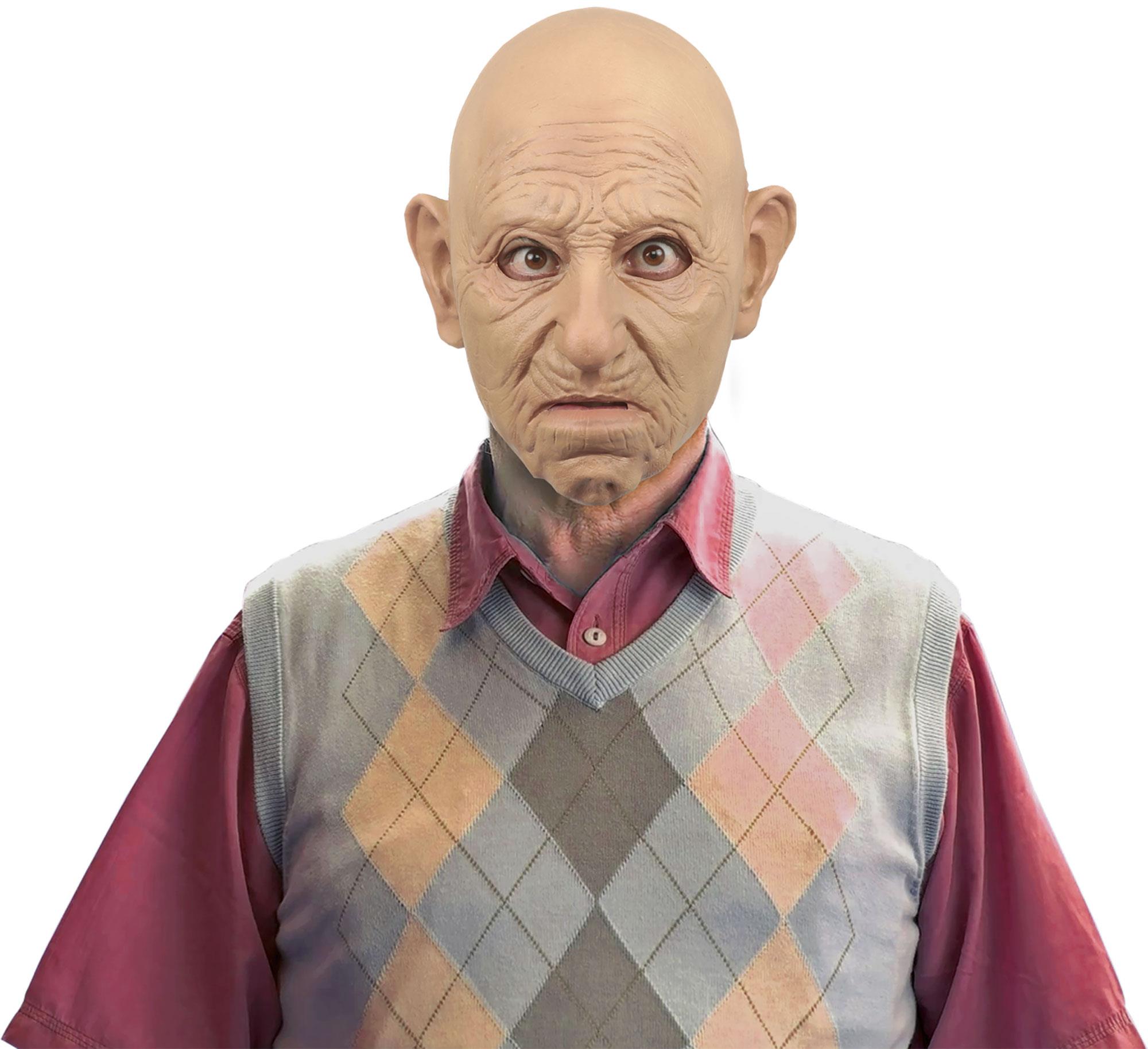 Old Man Latex Adult Mask