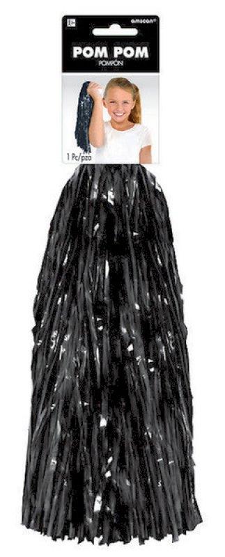 Pom Poms Silver Costume Accessory