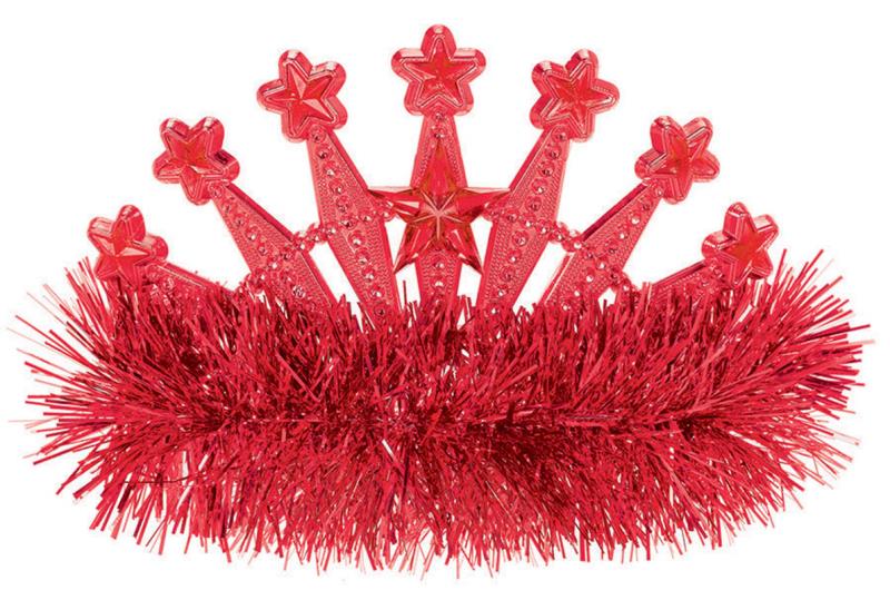Red Tiara Adult Costume Accessory