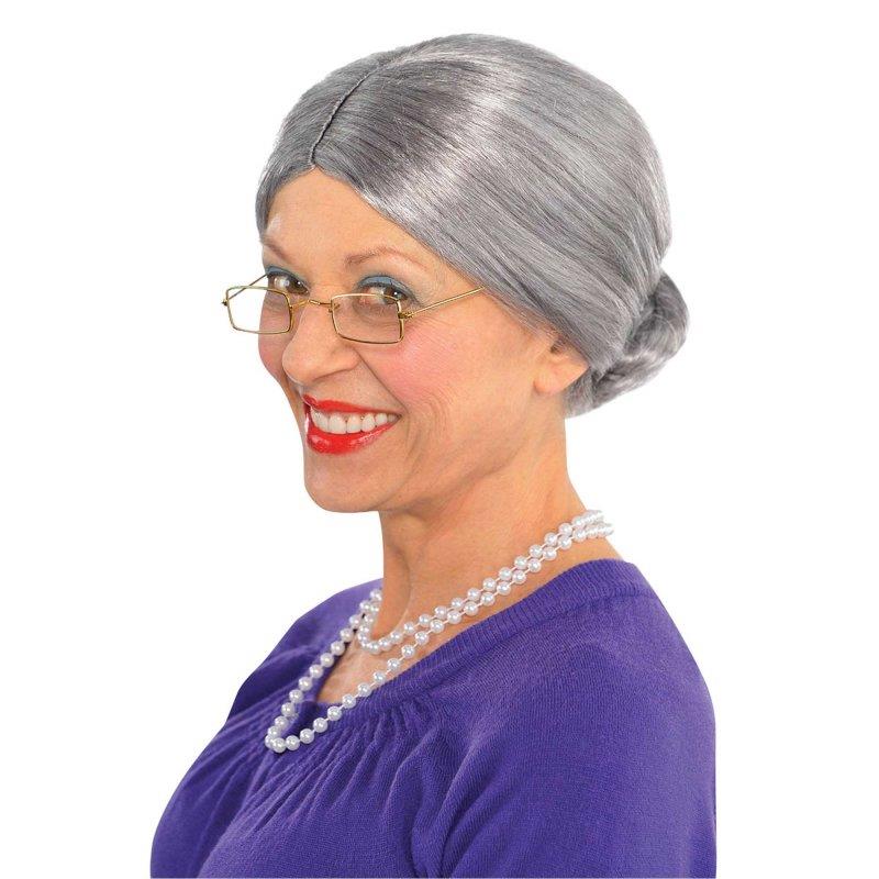 Old Lady Adult Wig