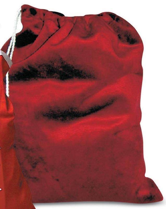 Majestic Santa Toy Bag Adult Costume Accessory