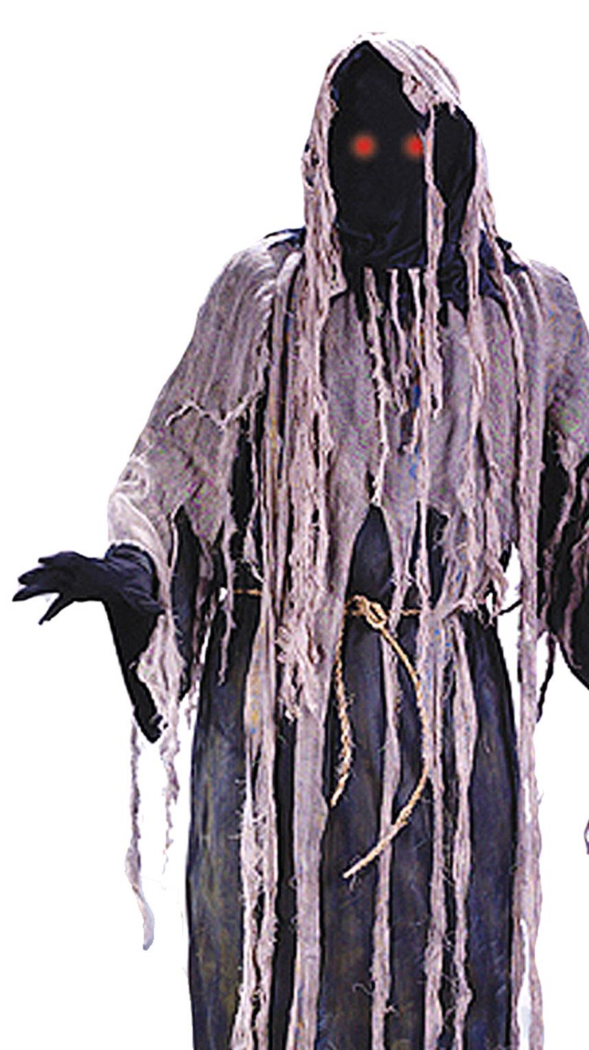 Gauze Zombie With Flashing Eyes Adult Costume