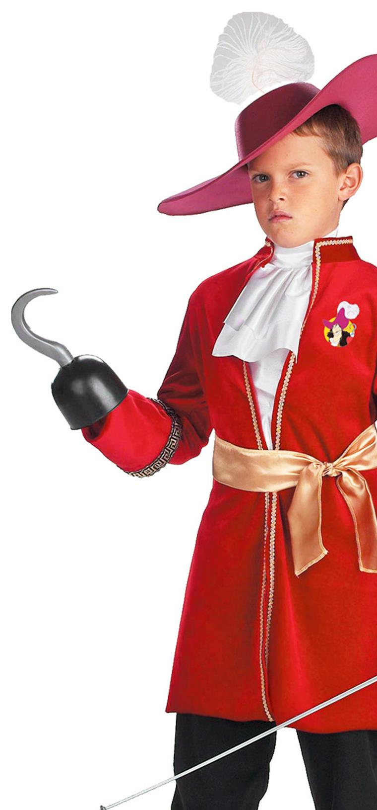Peter Pan Captain Hook Child Costume Medium