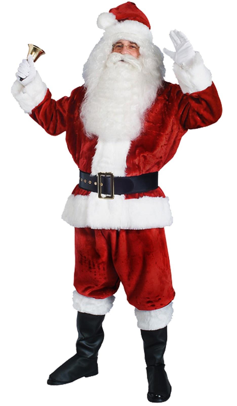 Imperial Crimson Santa Suit Adult Costume