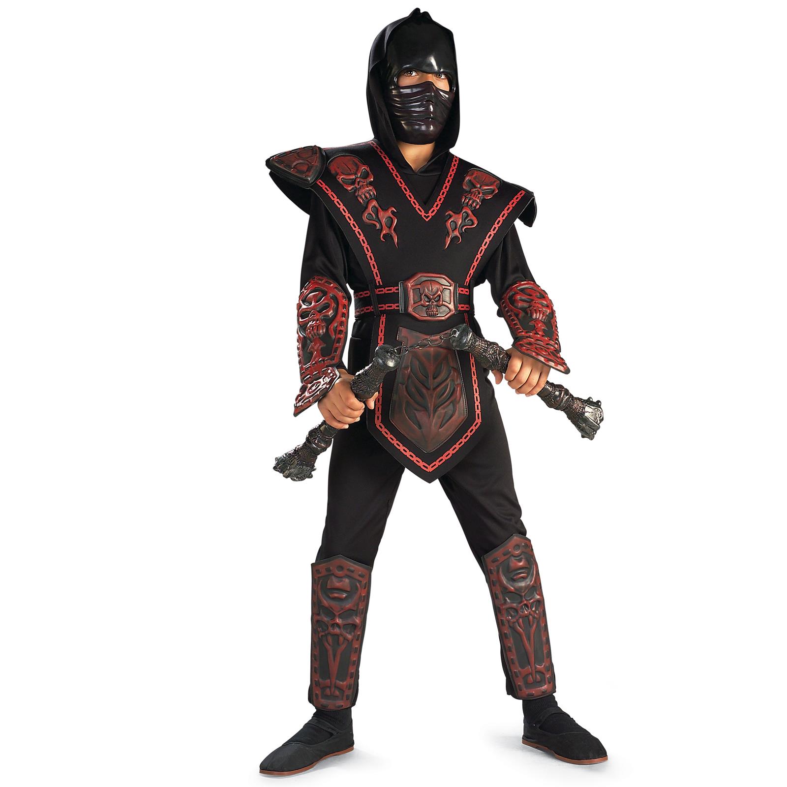 Red Skull Ninja Deluxe Child Costume