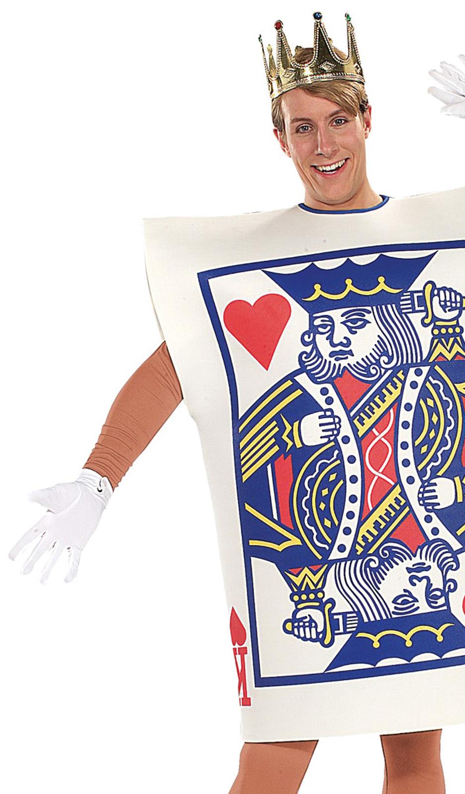 King of Hearts Card Adult Costume