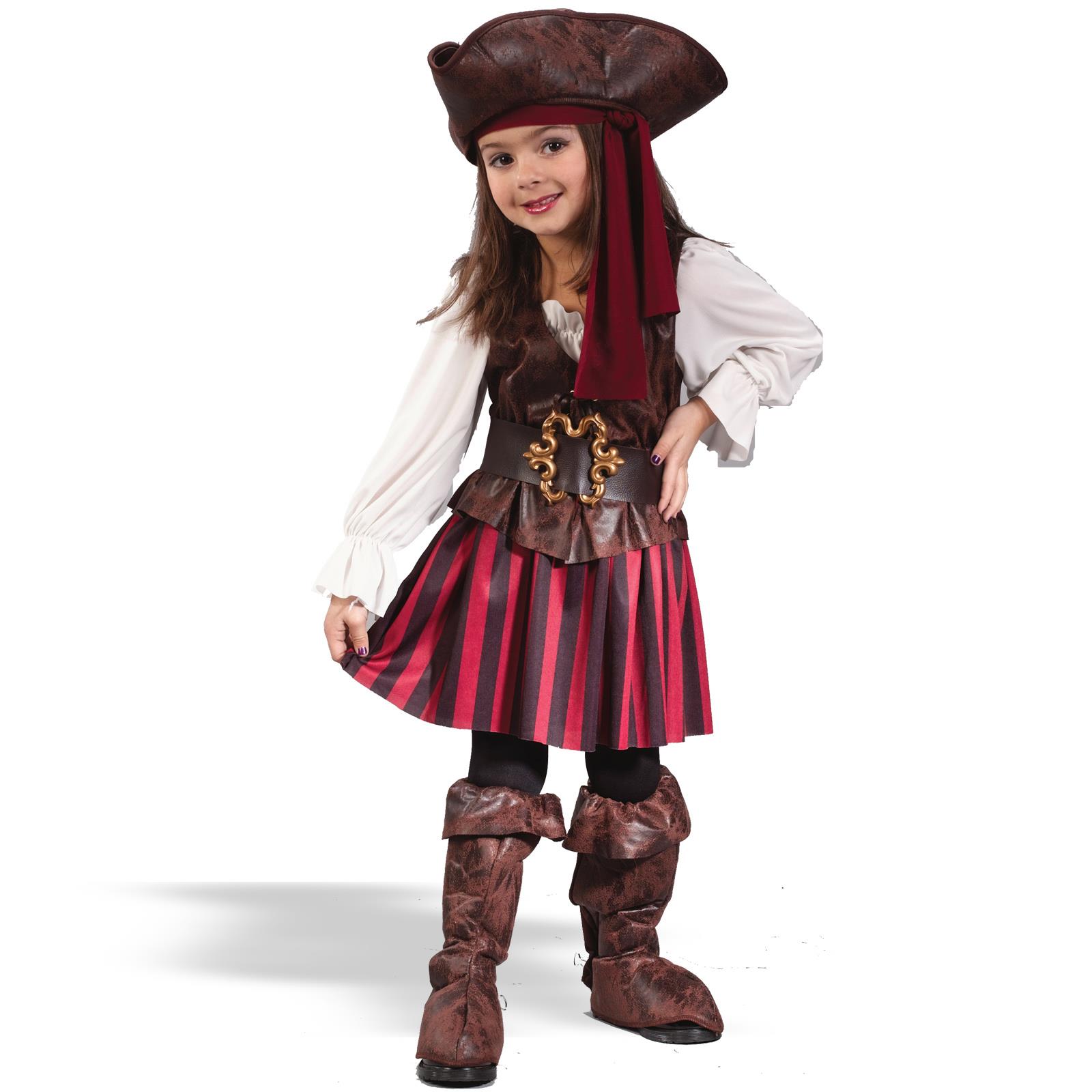 High Seas Buccaneer Girl Toddler Costume