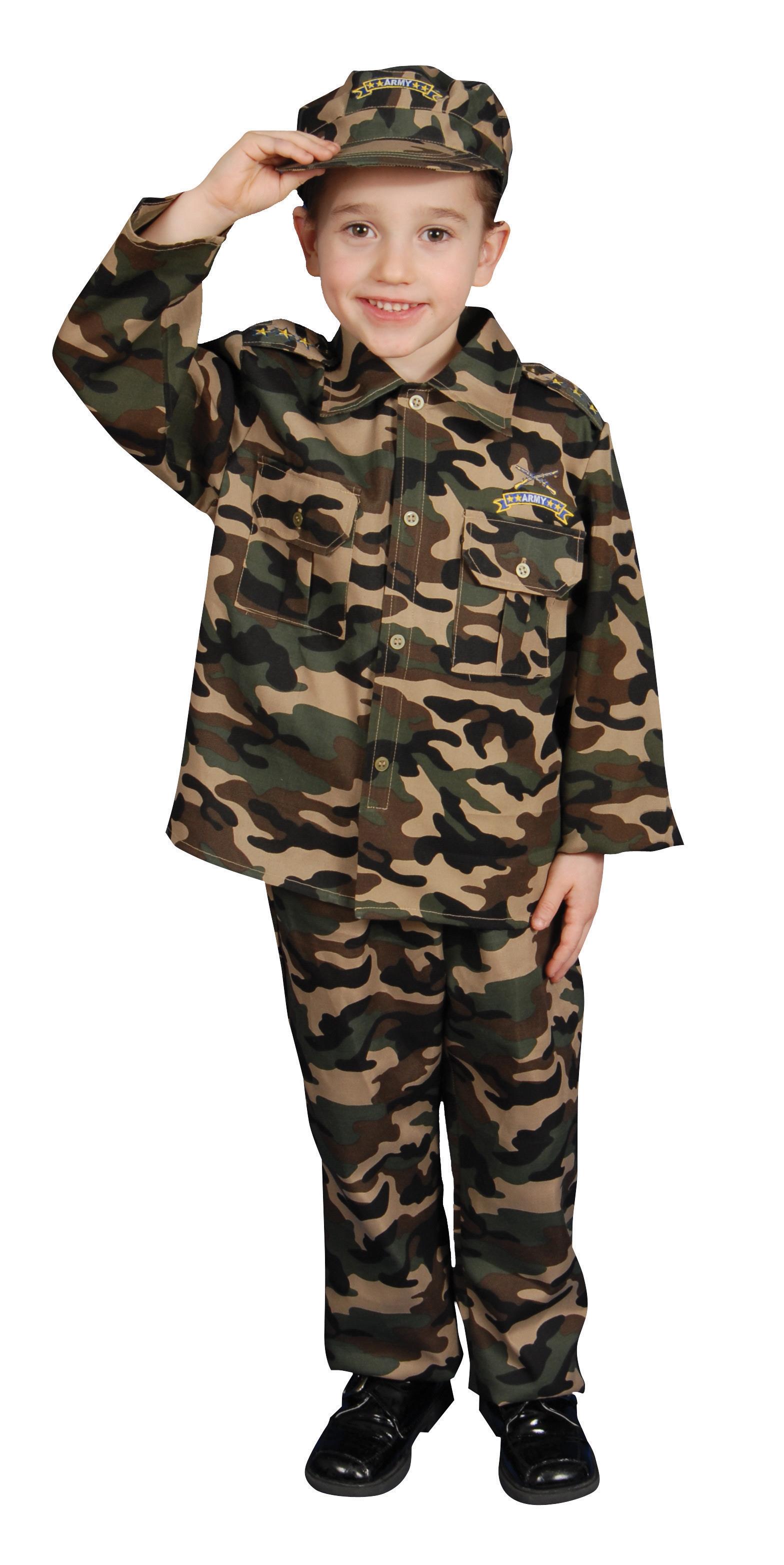 Military Officer Toddler / Child Costume Small