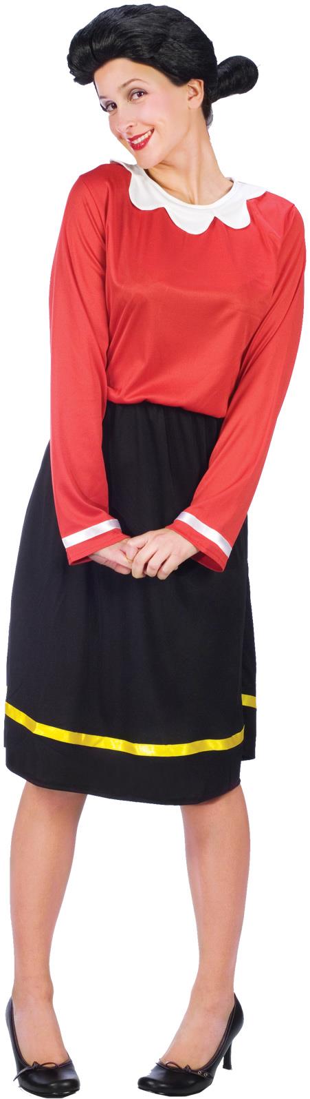 Popeye Olive Oyl Adult Costume S/M