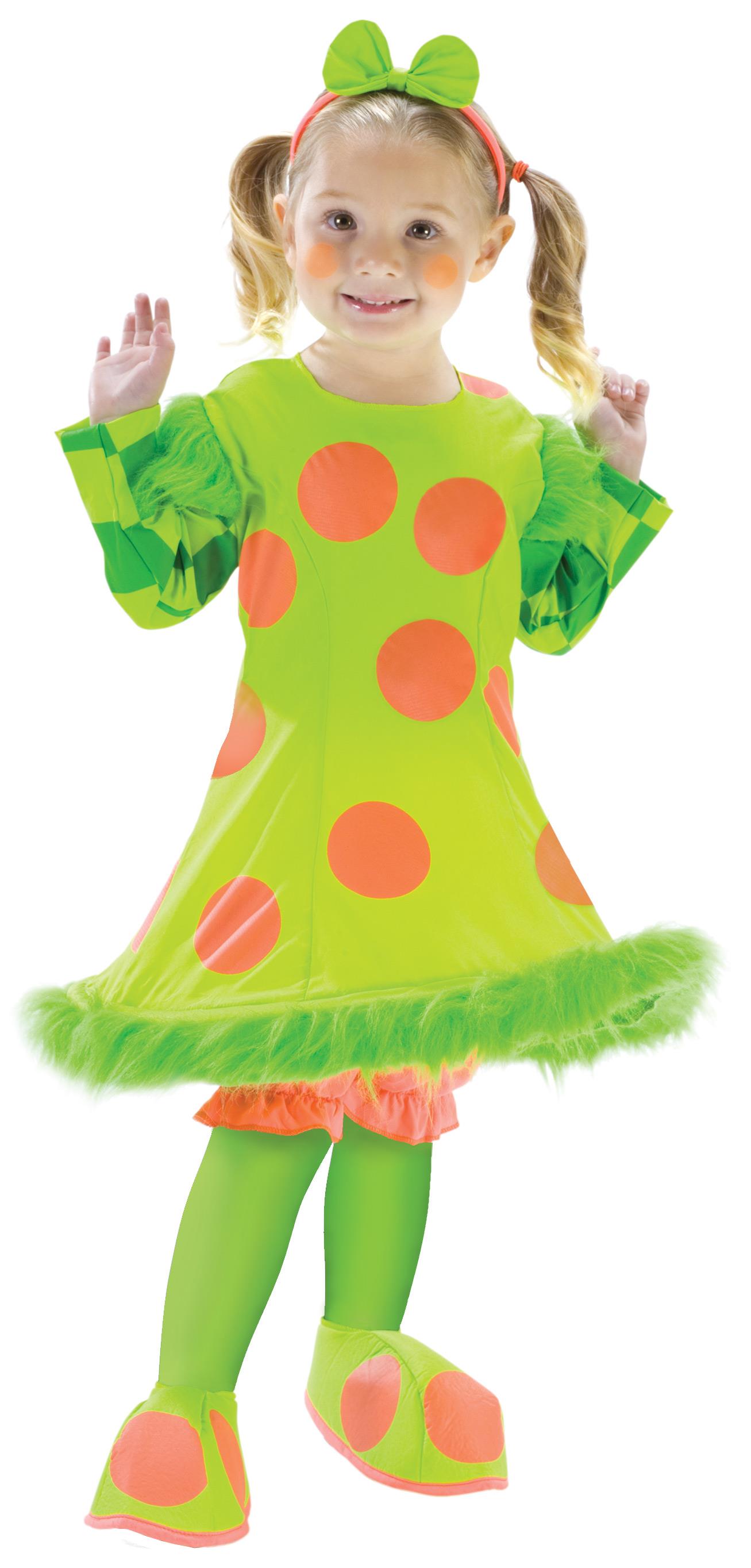Lolli the Clown Toddler Costume 3-4