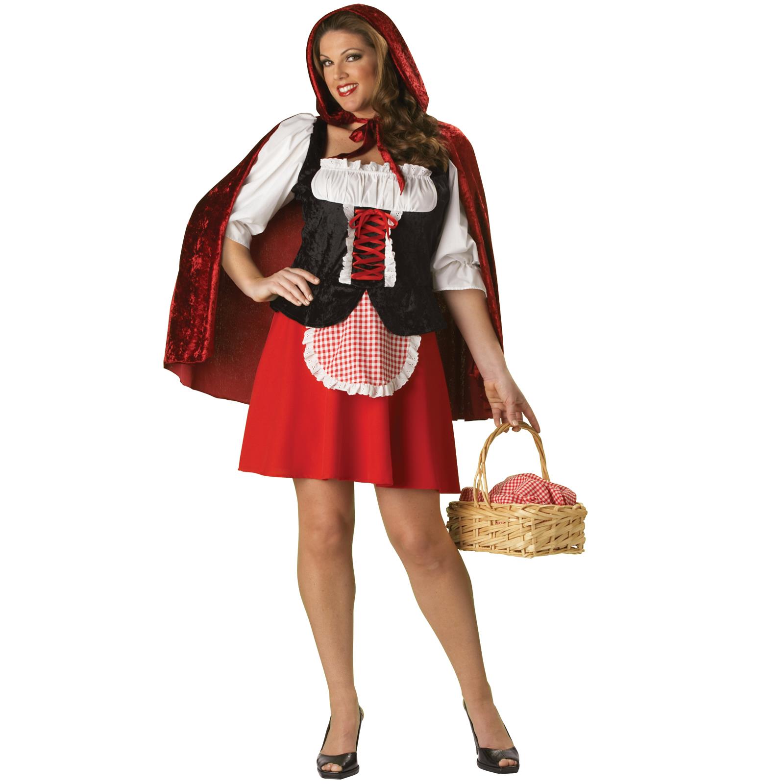 Red Riding Hood Elite Collection Adult Plus Costume XXXL