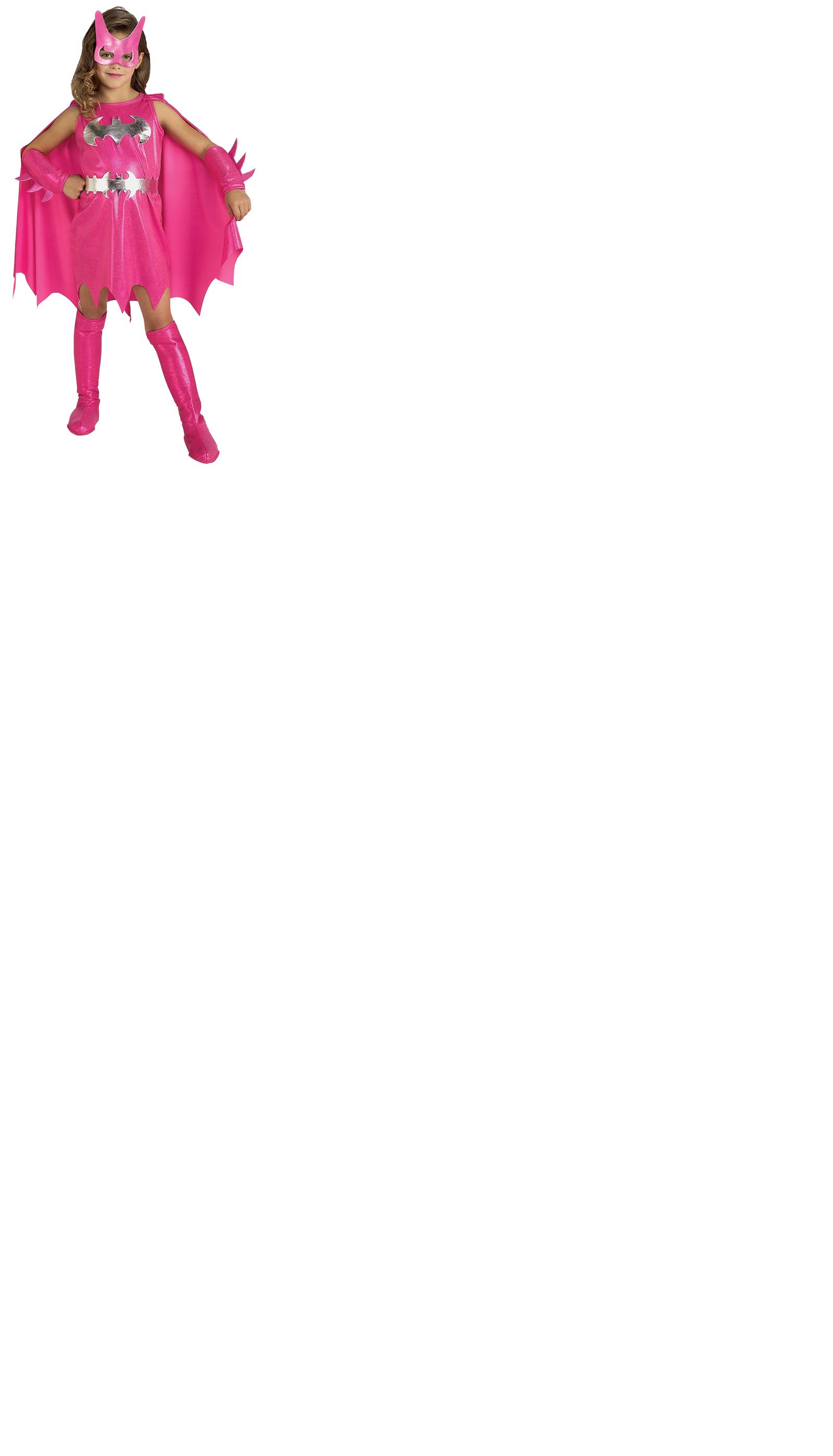 Pink Batgirl Child Costume Medium