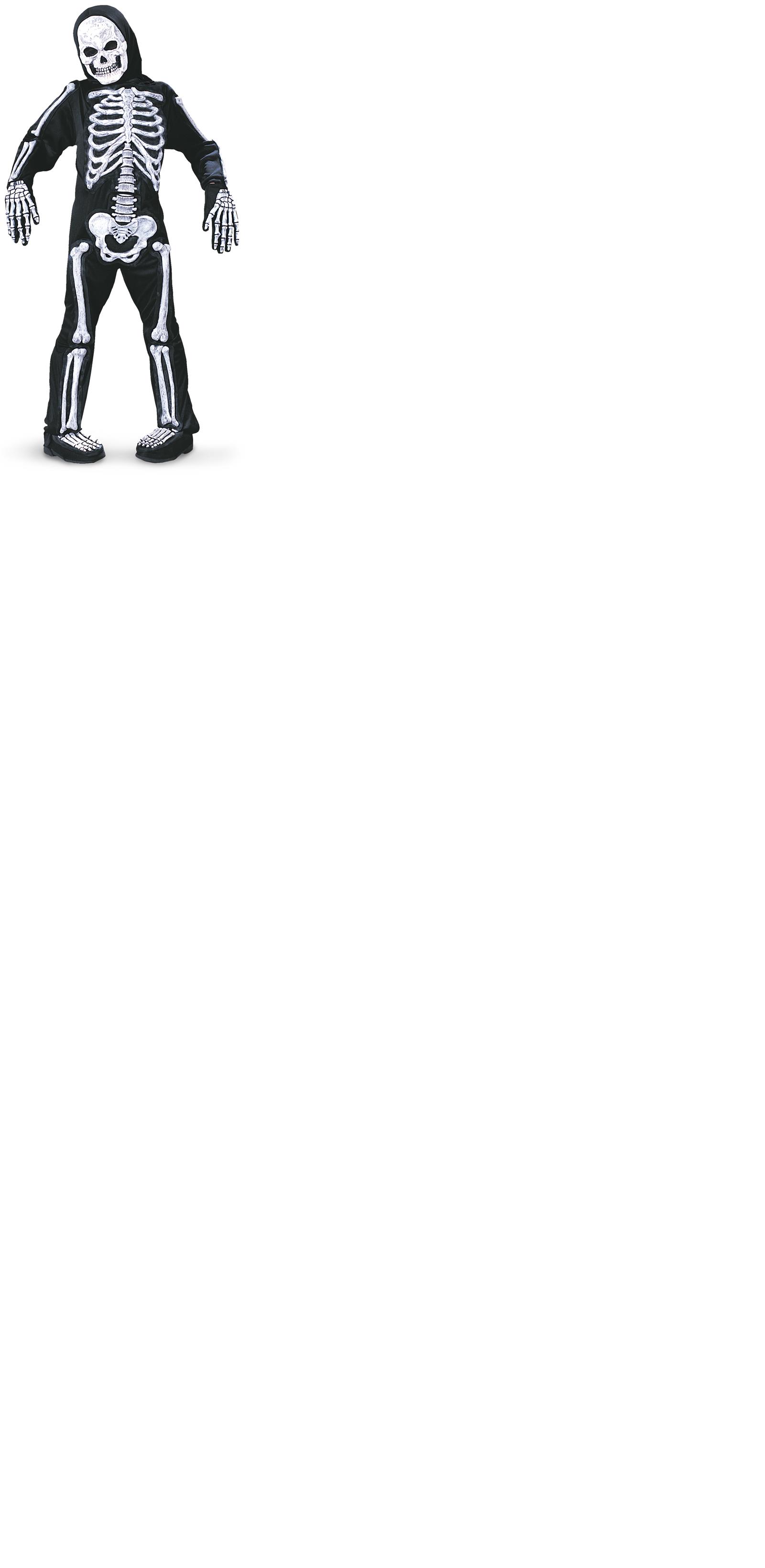 Spooky Skeleton Child Costume Medium