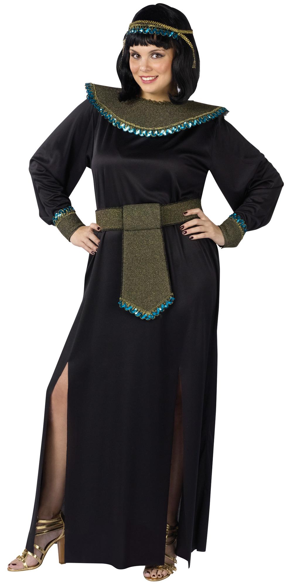 Black Gold Cleopatra Adult Plus Costume