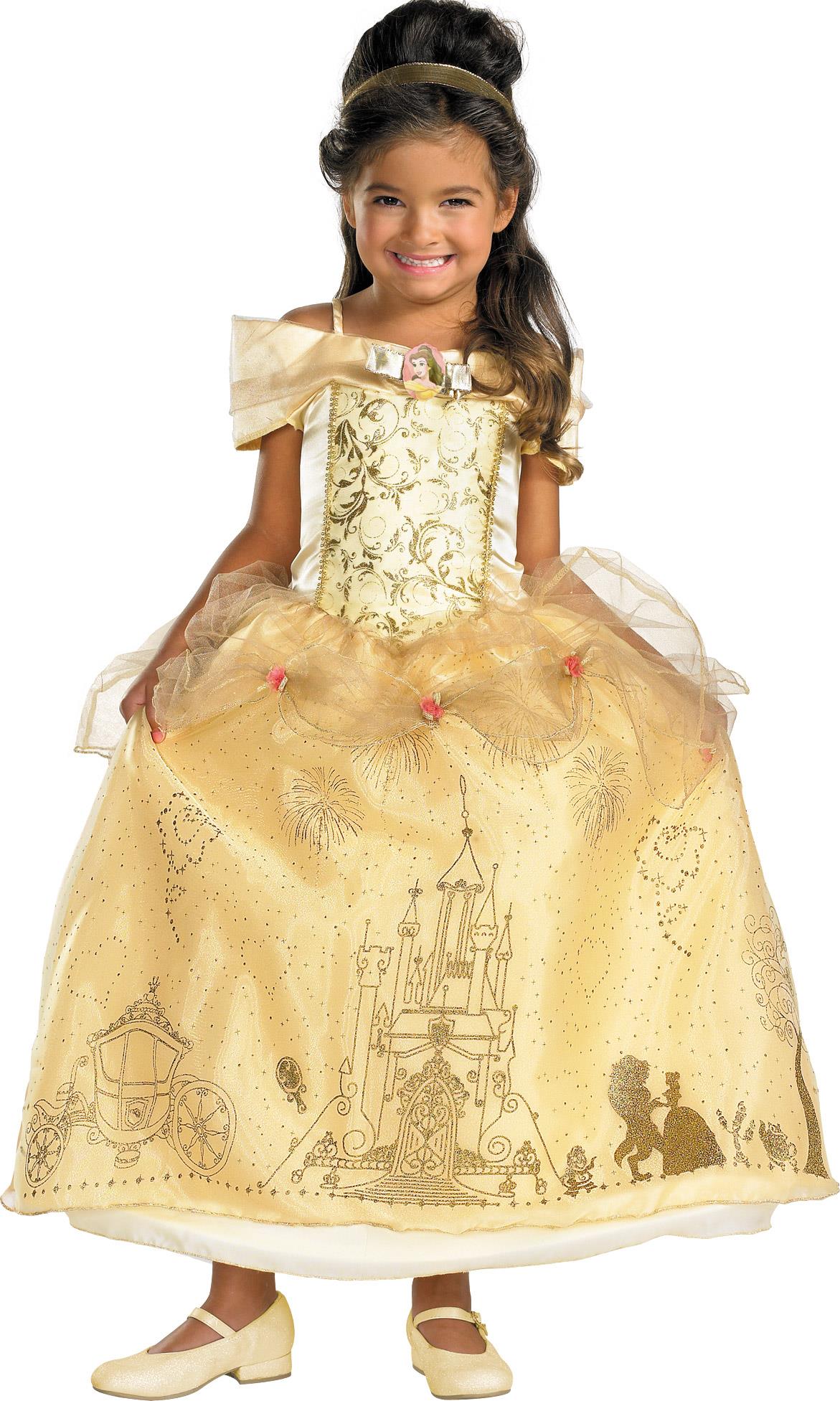 Beauty and the Beast Storybook Belle Prestige Toddler Costume Small