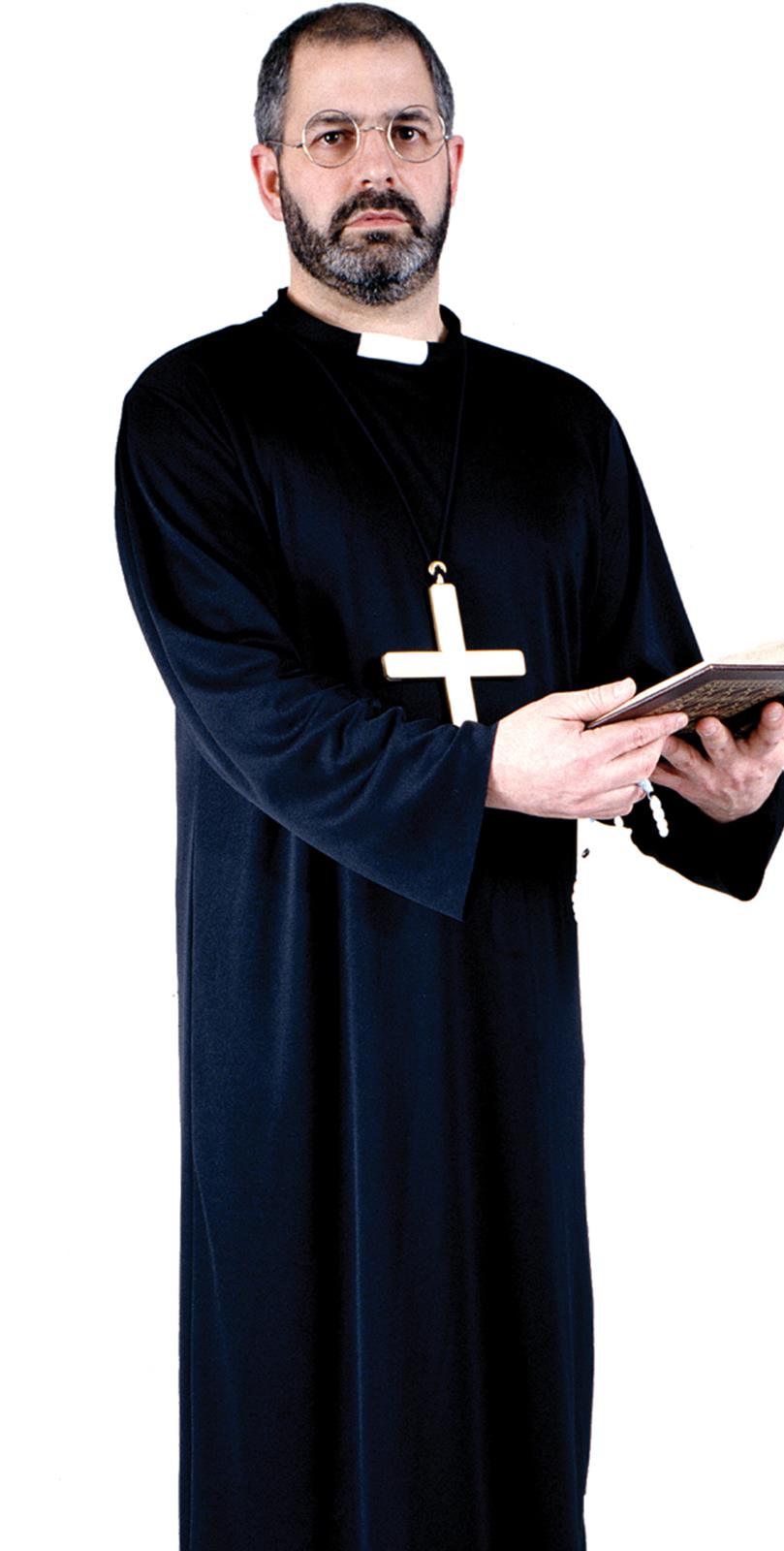 Priest Adult Plus Costume