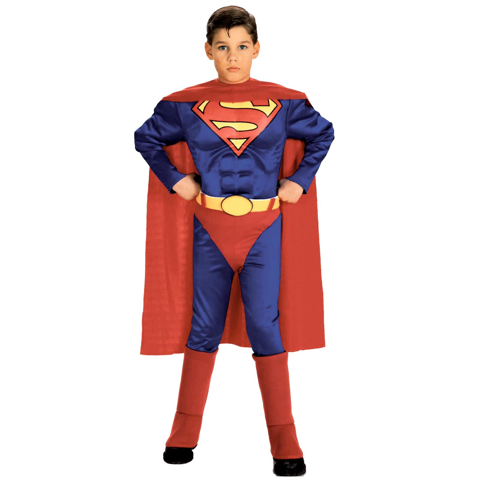 Superman Muscle Chest Child Costume Large
