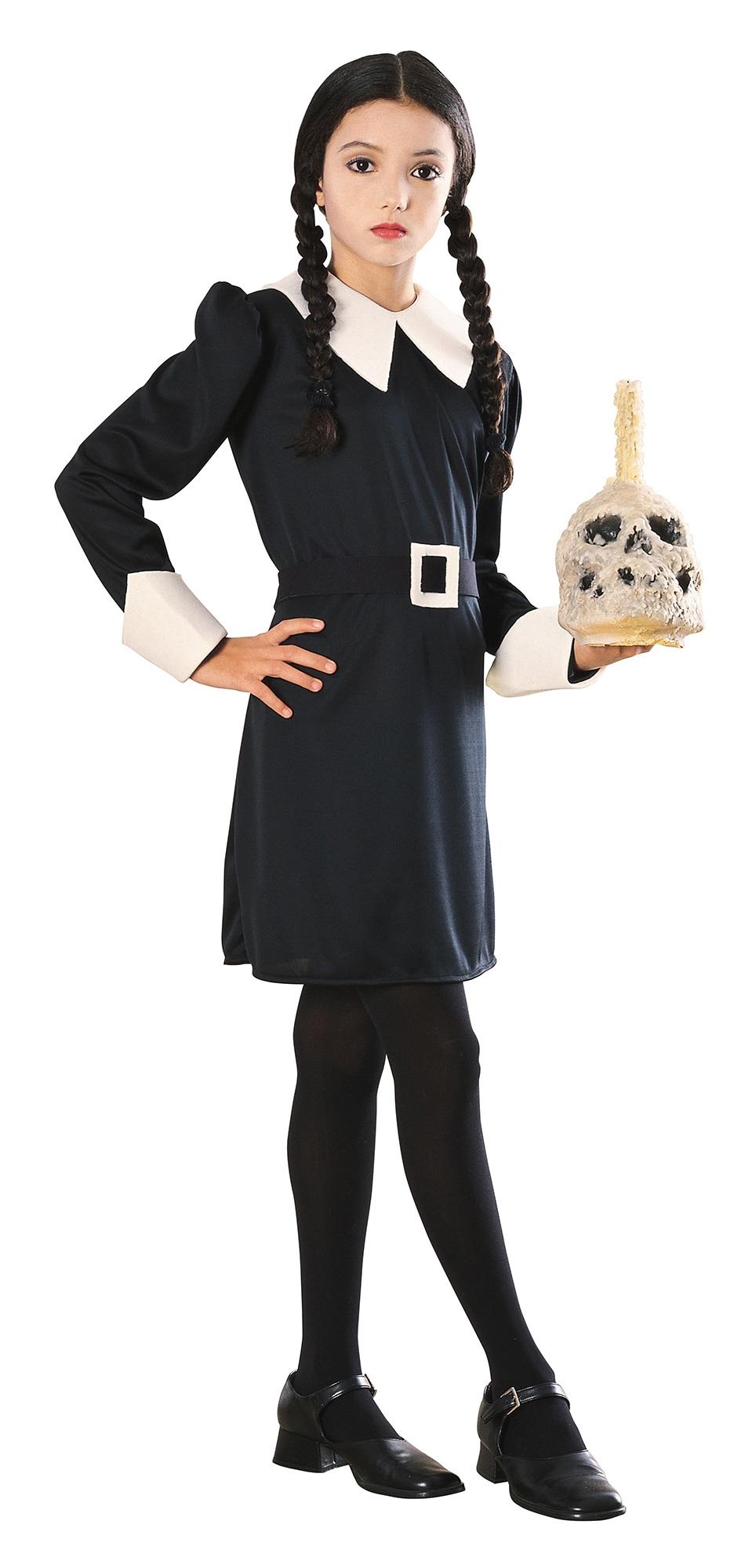 The Addams Family Wednesday Addams Child Costume Small