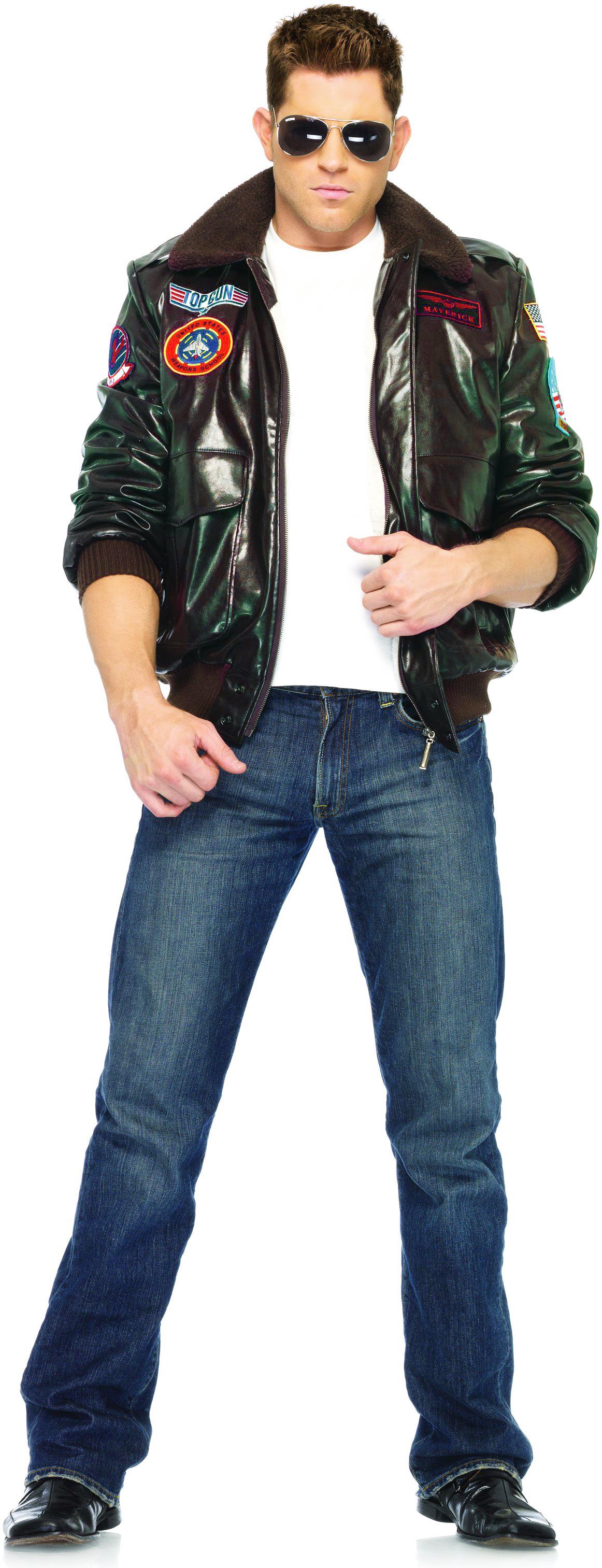 Top Gun Bomber Jacket Adult Costume