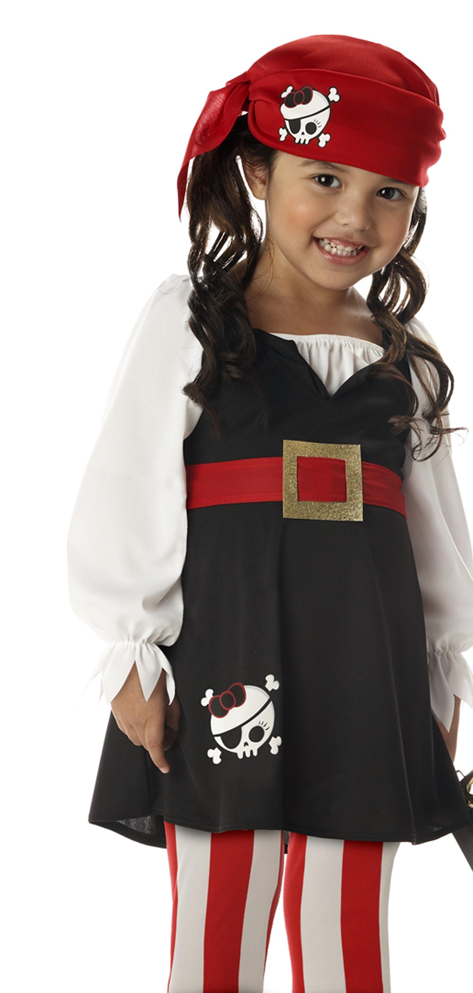 Precious Lil' Pirate Toddler / Child Costume 3-4