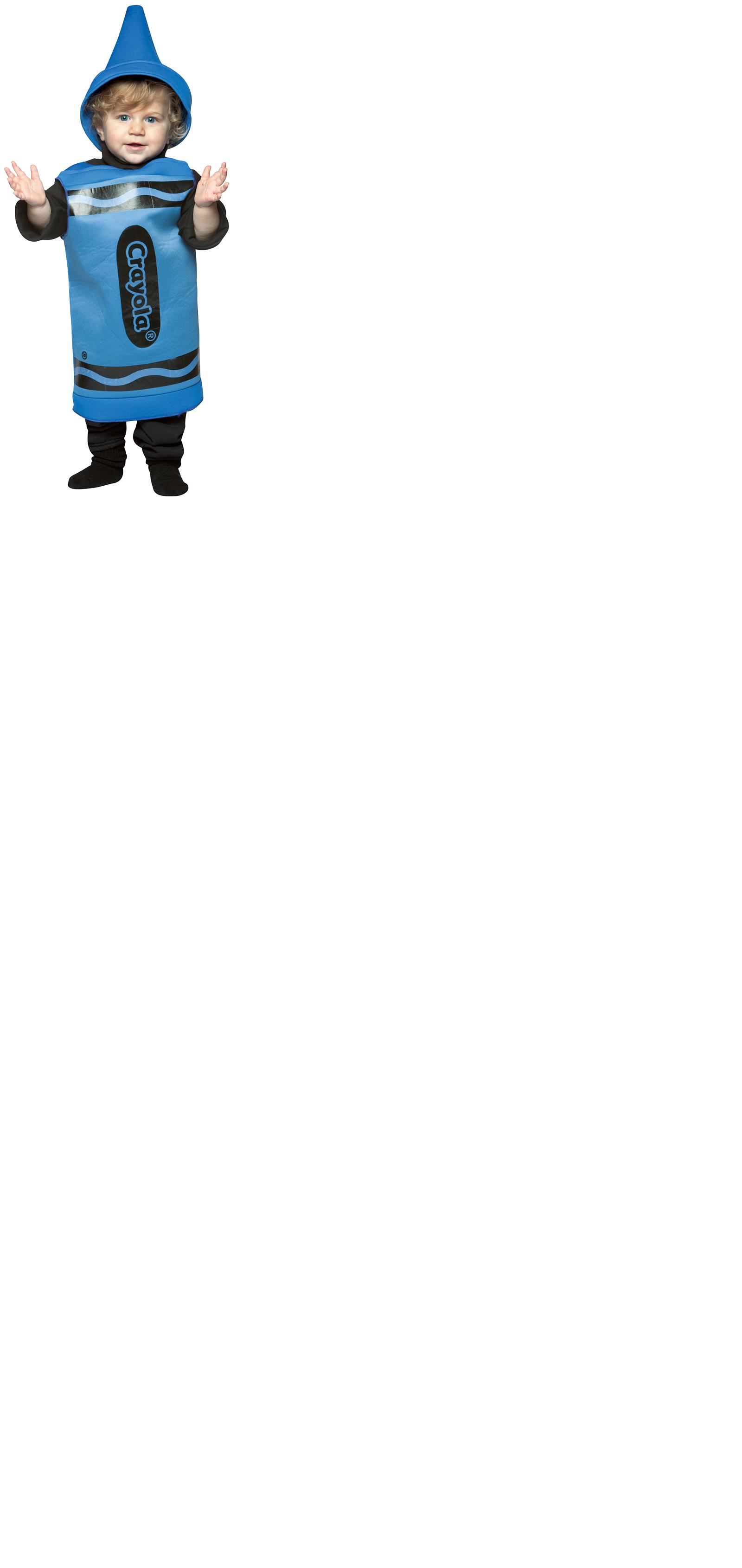 Crayola Blue Crayon Toddler Costume 3-4T