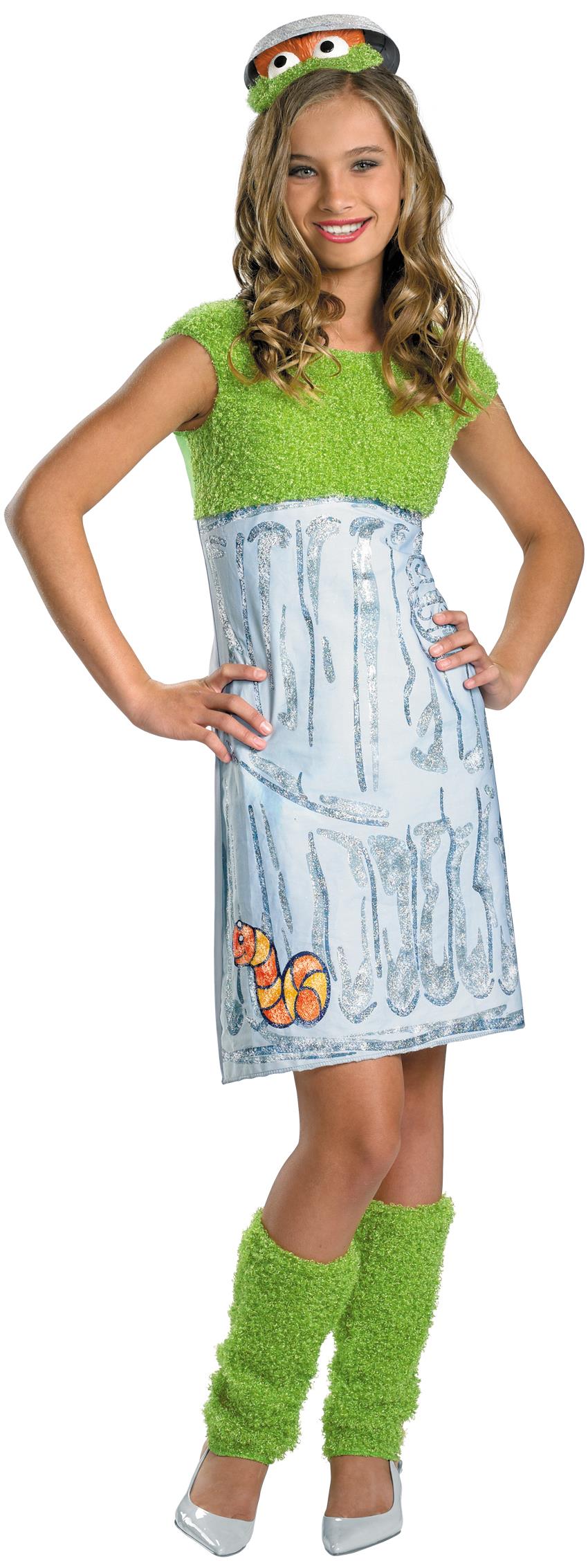 Sesame Street Oscar the Grouch Child Costume 10-12