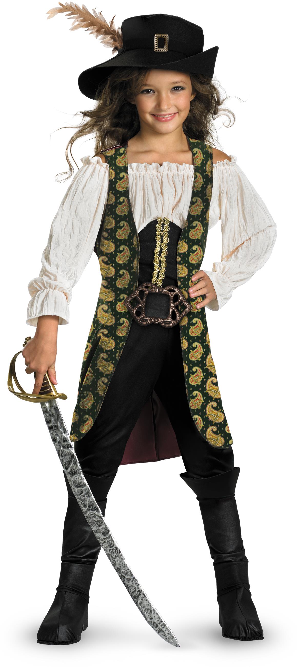 Pirates of the Caribbean Angelica Deluxe Child Costume