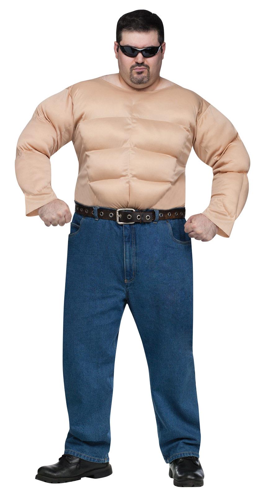 Muscle Shirt Adult Plus Costume