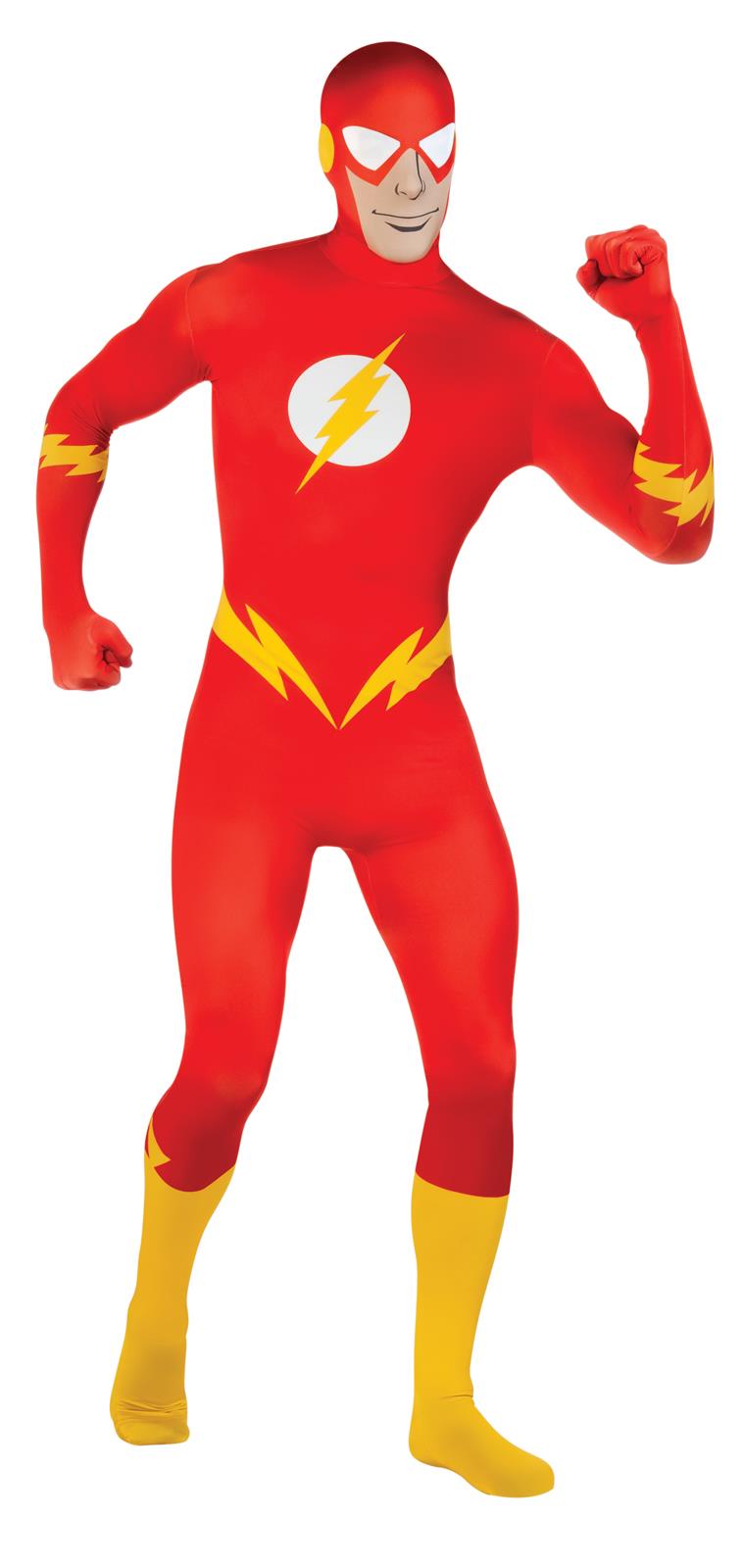 DC Comics The Flash Second Skin Adult Costume