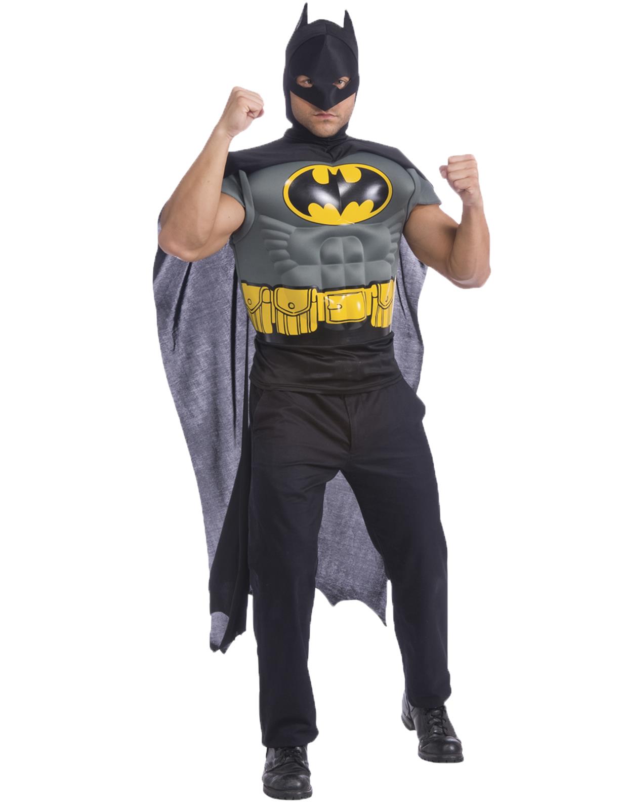 DC Comics Batman Muscle Chest Adult Costume Standard