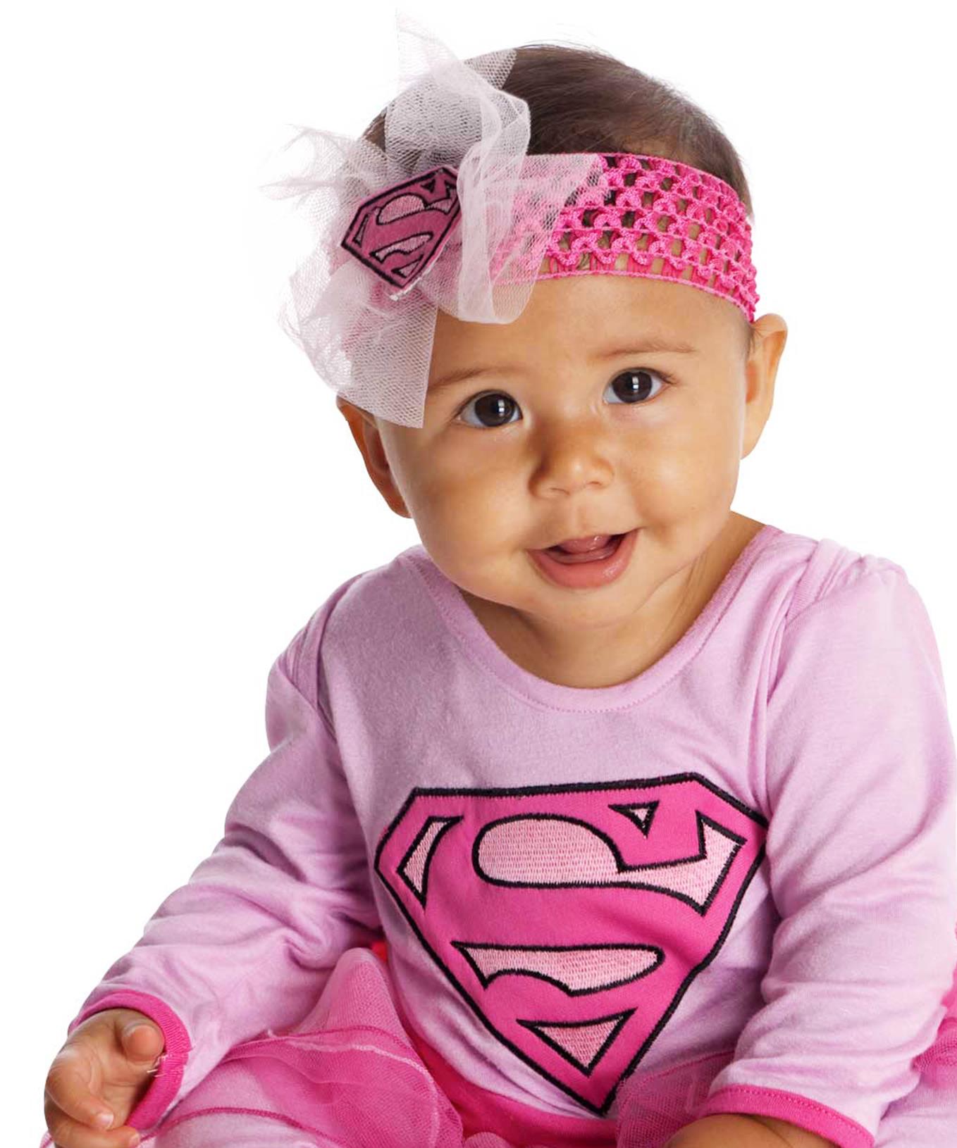 Supergirl Romper Infant Costume 6-12 Months