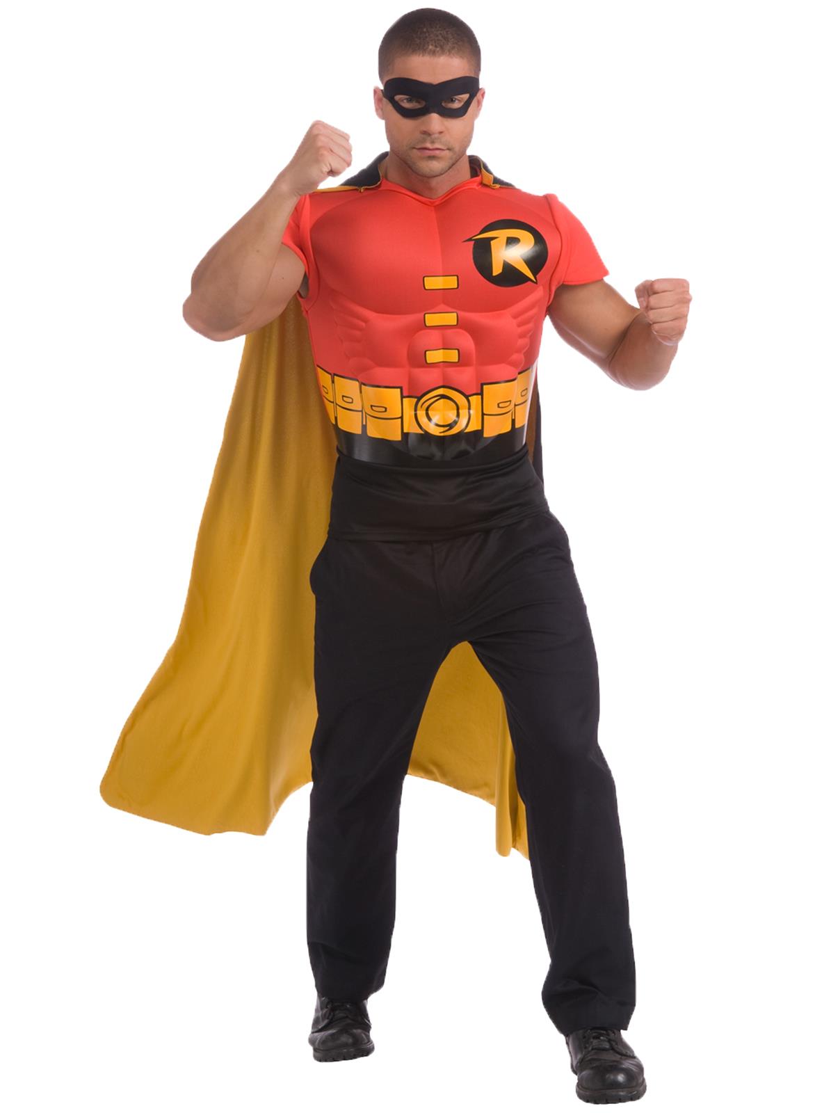 DC Comics Robin Muscle Chest Adult Costume Standard