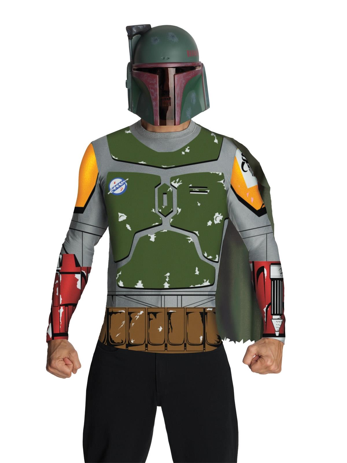 Star Wars Boba Fett T-Shirt Adult Costume Kit XL