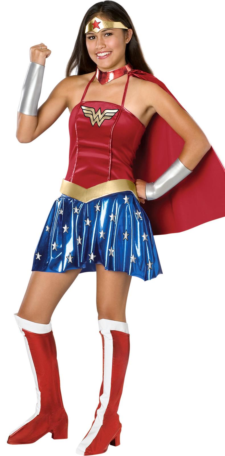 Justice League DC Comics Wonder Woman Teen Costume Small