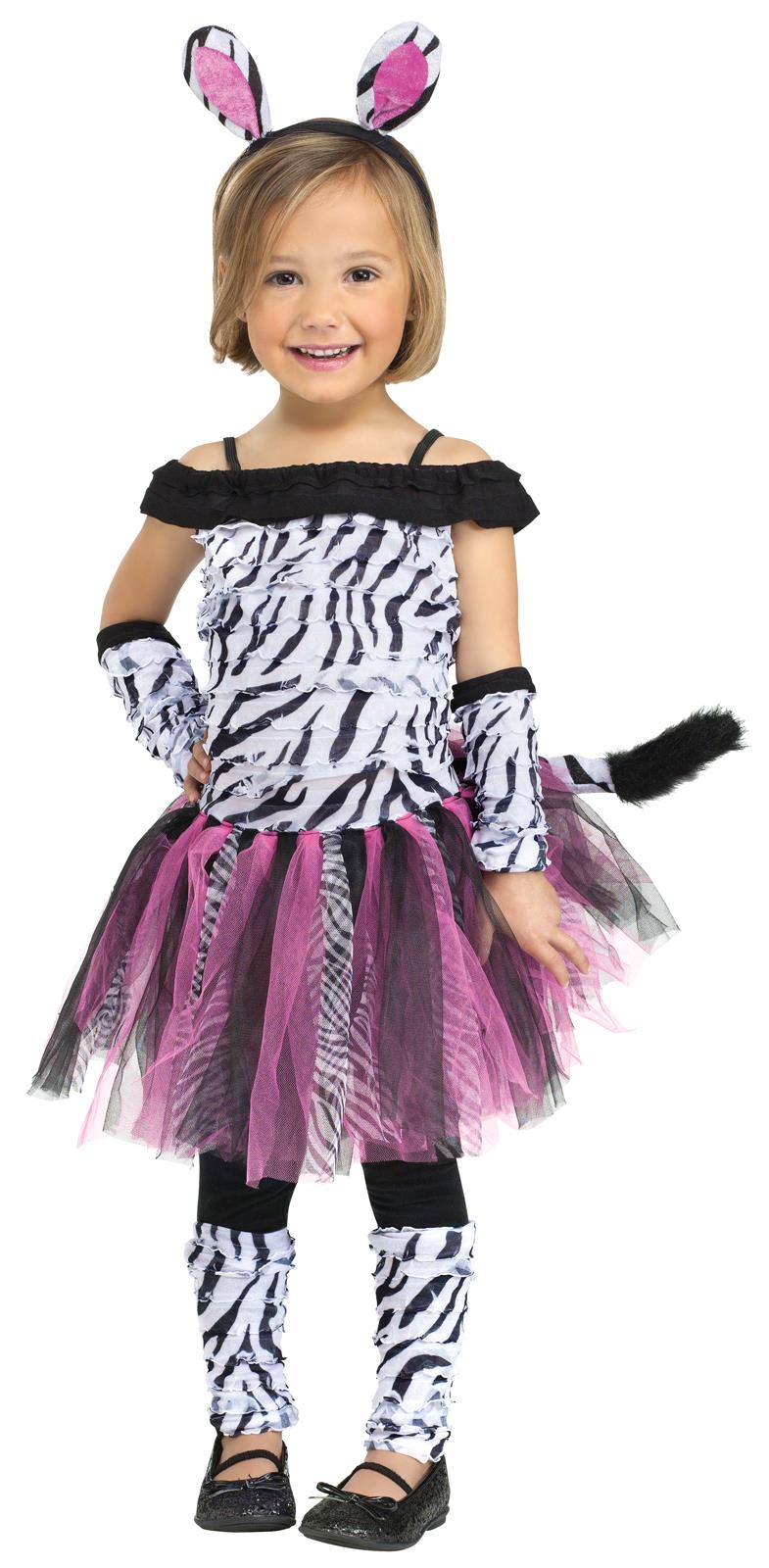 Zebra Toddler Costume 3-4T