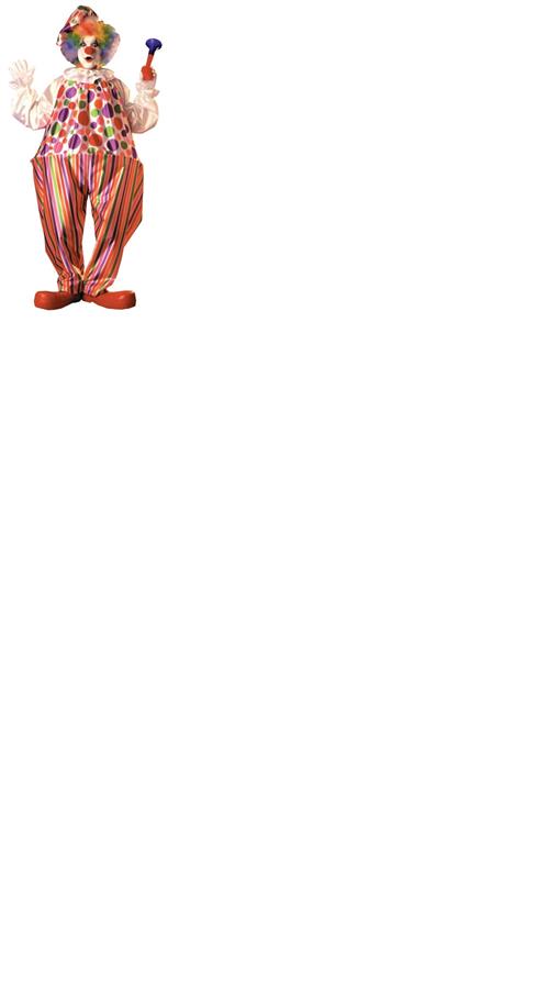 Harpo Hoop Clown Adult Costume